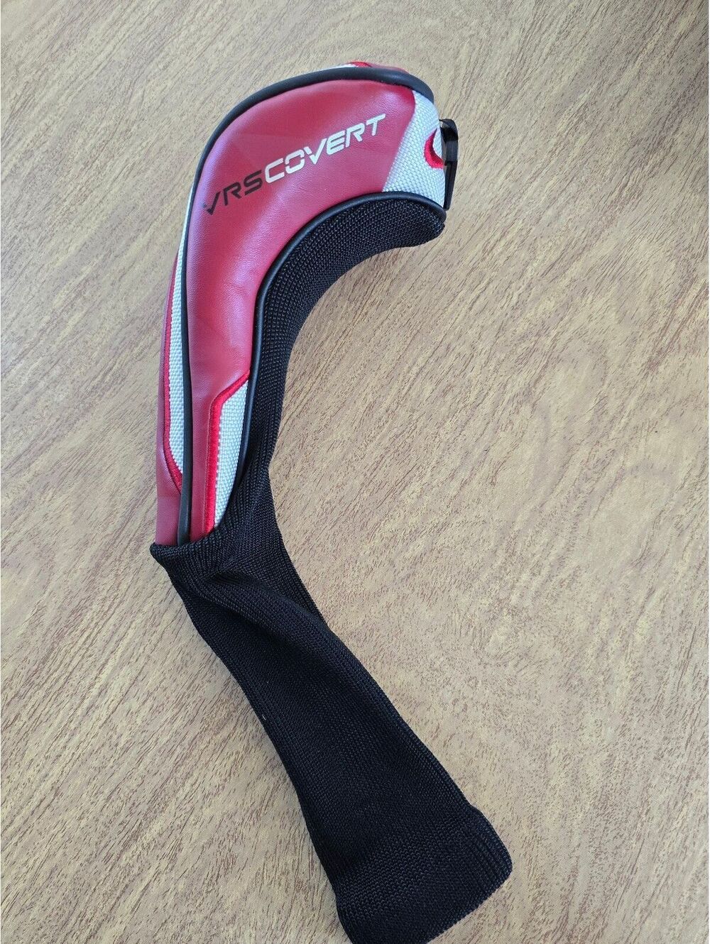 Nike VRS Covert Golf Club Headcover - Red, White, and Black, 3 wood